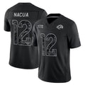 Davalo LA.Rams #12 Puka Nacua Player Black Limited 2026 Salute to Service Home Game Stitched Jerseys