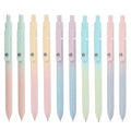 Ddaowanx Gel Pens,6 Pcs 0.5mm Retractable Quick Dry Black Ink Pens | Fine Point Smooth Writing Pens for Nurses,Teachers,Cute Stationery Office&School Supplies,Gifts for Women