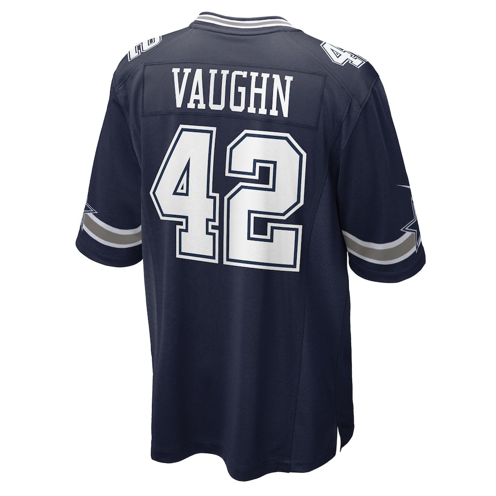 Davalo D.Cowboys #42 Deuce Vaughn Navy Game Jersey