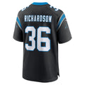 Davalo C.Panthers #36 Demani Richardson Black Team Game Jersey