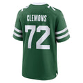Davalo NY.Jets #72 Micheal Clemons Legacy Green Team Game Jersey