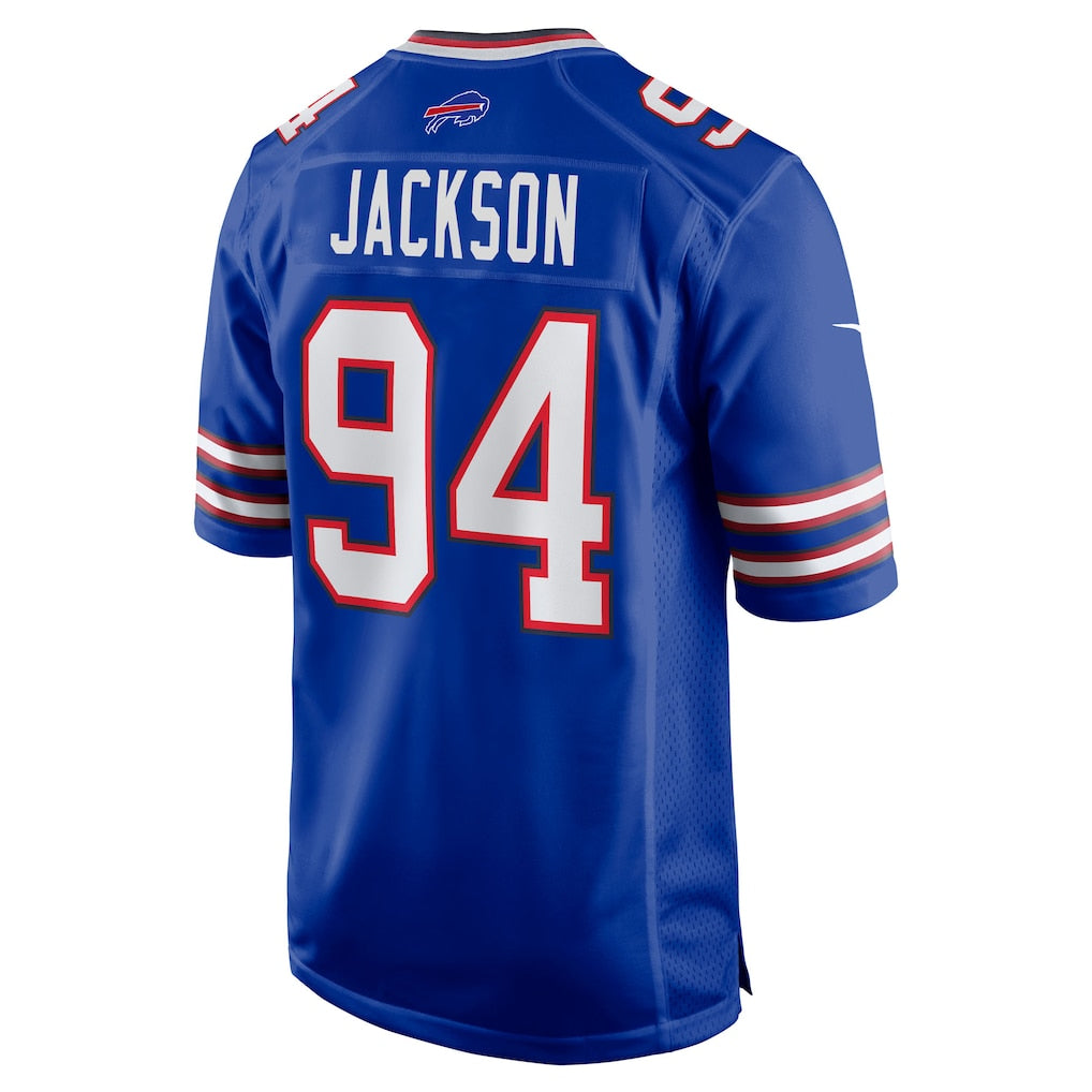 Davalo B.Bills #94 Landon Jackson Royal Team Game Jersey