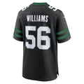 Davalo NY.Jets #56 Quincy Williams Legacy Black Alternate Game Jersey