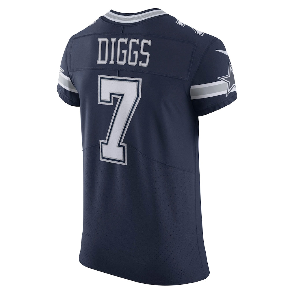 Davalo D.Cowboys #7 Trevon Diggs Navy Alternate 2 Vapor Elite Jersey