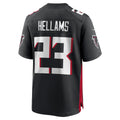 Davalo A.Falcons #23 DeMarcco Hellams Black Team Game Jersey