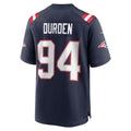 Davalo NE.Patriots #94 Cory Durden Navy Team Game Jersey