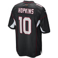 Davalo A.Cardinals #10 DeAndre Hopkins Black Game Player Jersey