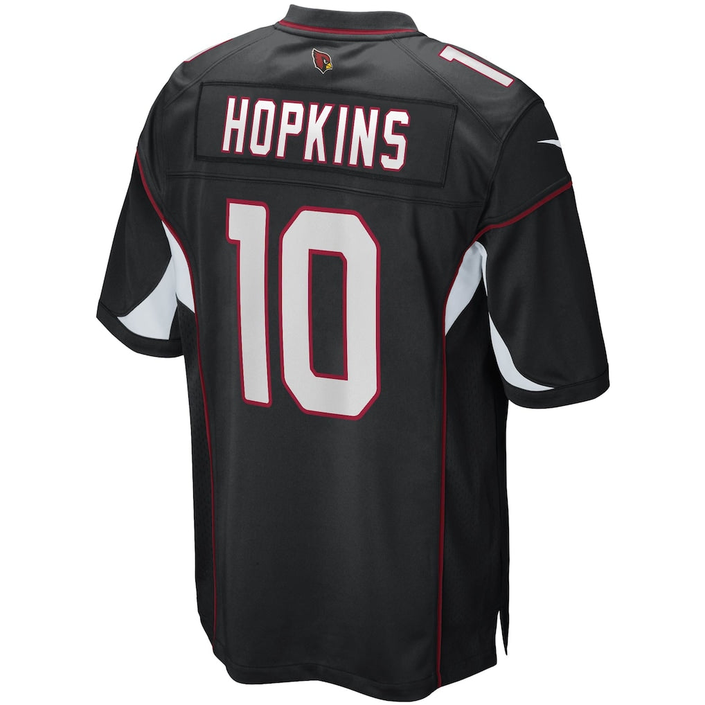 Davalo A.Cardinals #10 DeAndre Hopkins Black Game Player Jersey