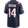 Davalo NE.Patriots #14 Steve Grogan Navy Game Retired Player Jersey