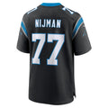 Davalo C.Panthers #77 Yosh Nijman Black Game Jersey