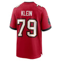 Davalo TB.Buccaneers #79 Elijah Klein Red Game Jersey