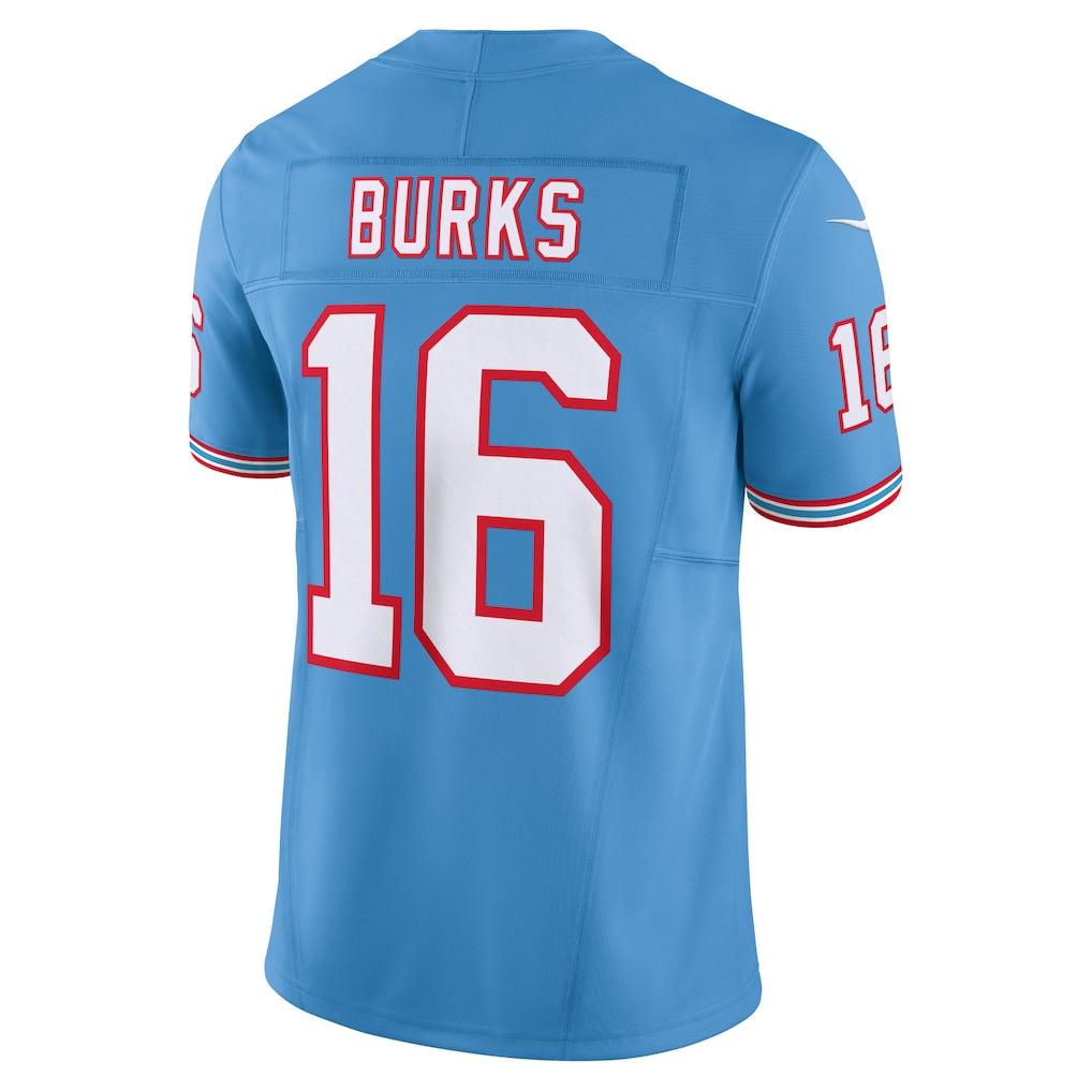 Davalo T.Titans #16 Treylon Burks Light Blue Vapor F.U.S.E. Limited Jersey