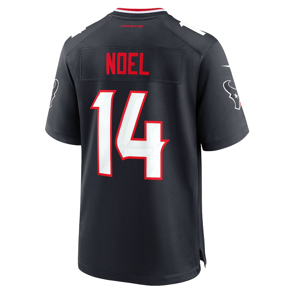 Davalo H.Texans #14 Jaylin Noel Navy Team Game Jersey