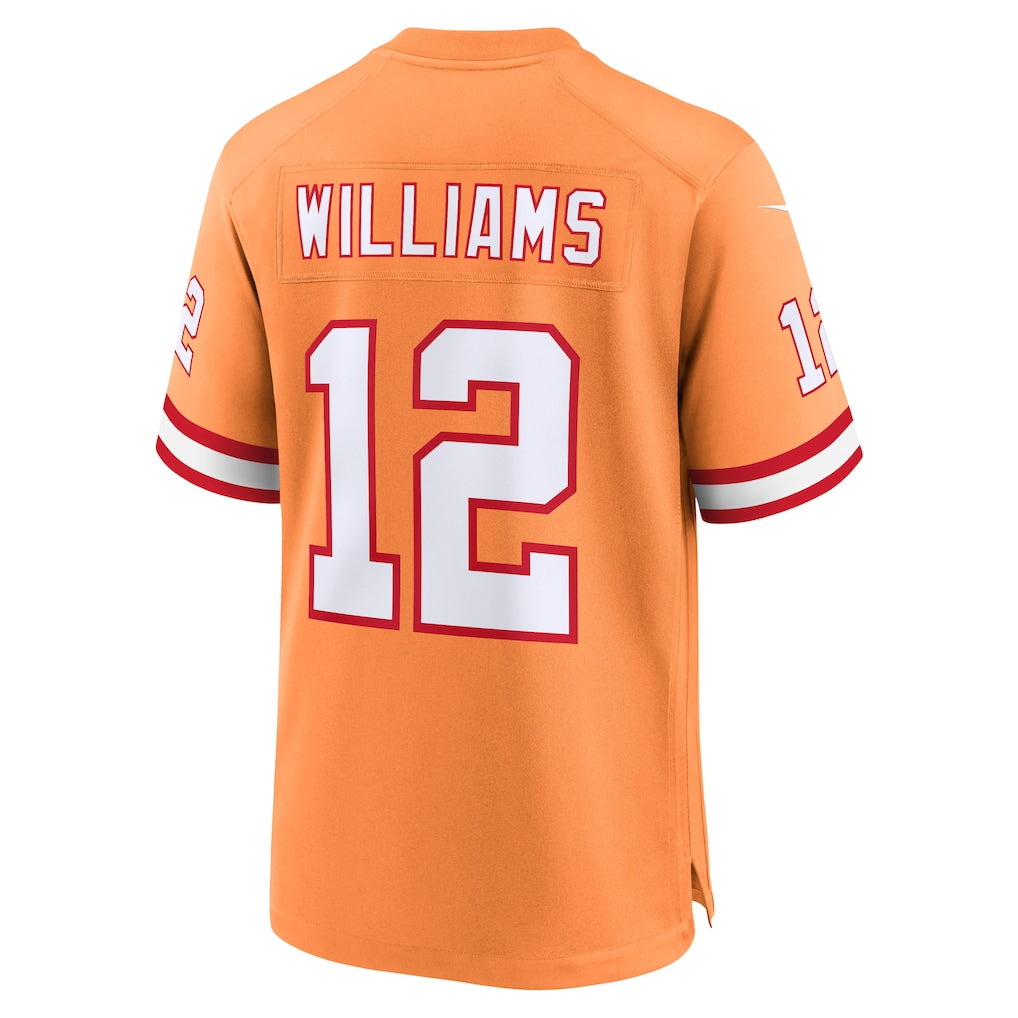 Davalo TB.Buccaneers #12 Doug Williams Creamsicle 50th Season Game Jersey