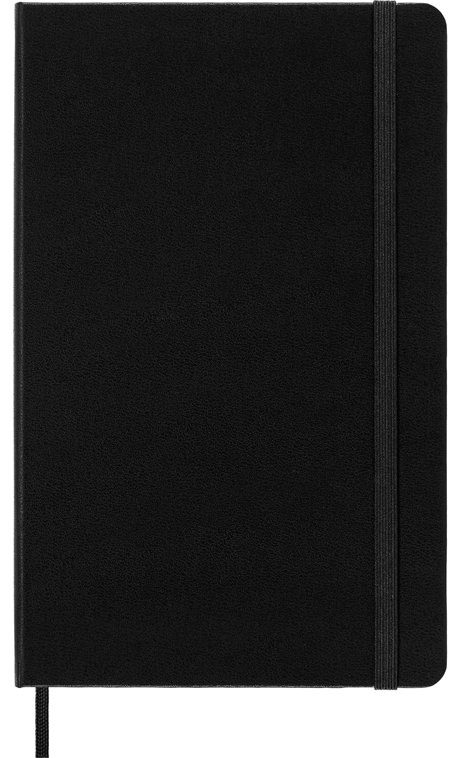Moleskine Classic Notebook, Large, Ruled, Black, Hard Cover (5 x 8.25) | Large 5" x 8.25" notebook with 240 ruled pages for journaling, note-taking, planning, and everyday writing.