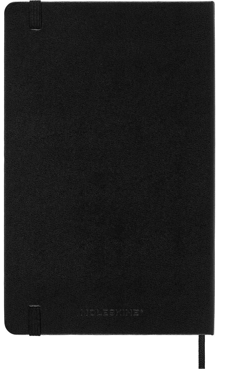 Moleskine Classic Notebook, Large, Ruled, Black, Hard Cover (5 x 8.25) | Large 5" x 8.25" notebook with 240 ruled pages for journaling, note-taking, planning, and everyday writing.