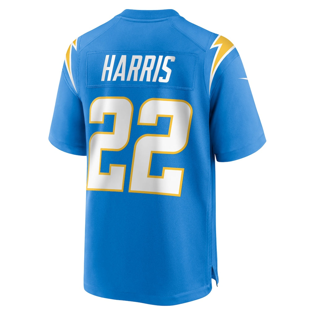 Davalo LA.Chargers #22 Najee Harris Powder Blue Player Game Jersey