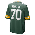 Davalo GB.Packers #70 Darian Kinnard Green Team Game Jersey