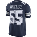 Davalo D.Cowboys #55 Leighton Vander Esch Navy Vapor Limited Player Jersey