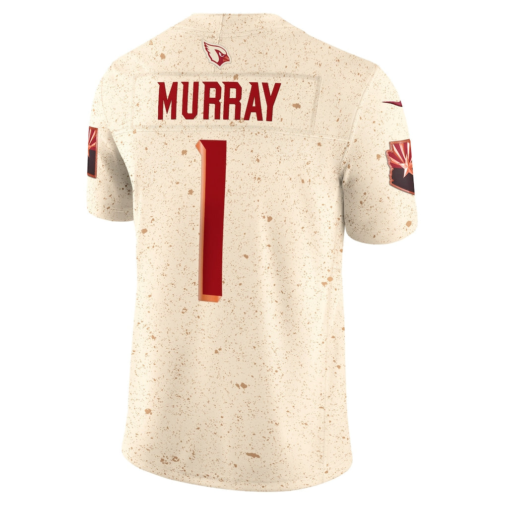 Davalo A.Cardinals #1 Kyler Murray Natural 2025 Rivalries Collection Limited Jersey