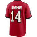 Davalo TB.Buccaneers #14 Brad Johnson Red Game Retired Player Jersey