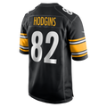 Davalo P.Steelers #82 Isaiah Hodgins Black Team Game Jersey