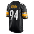 Davalo P.Steelers #94 Dean Lowry Black Game Jersey