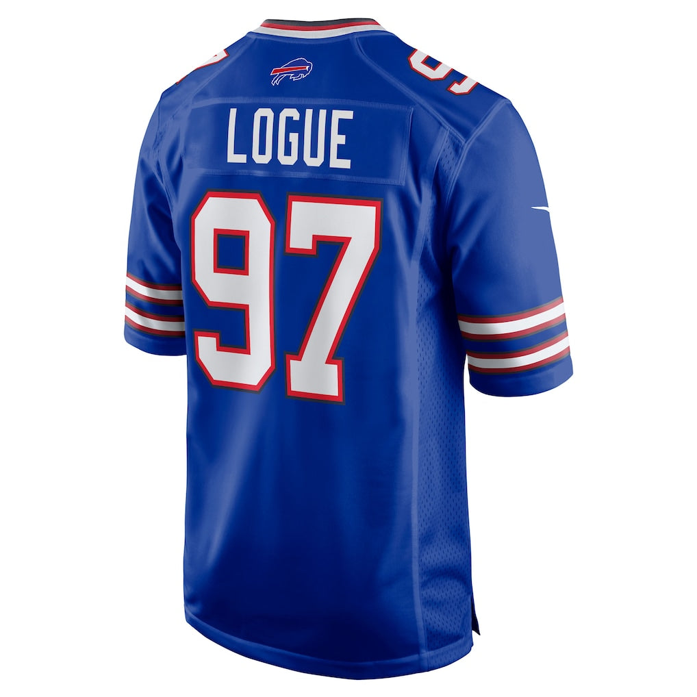 Davalo B.Bills #97 Zion Logue Royal Team Game Jersey