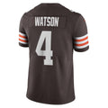 Davalo C.Browns #4 Deshaun Watson Brown Vapor Limited Jersey