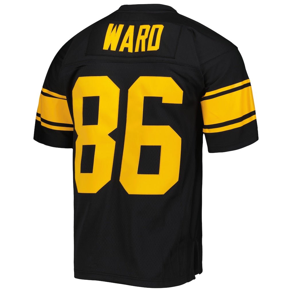 Davalo P.Steelers #86 Hines Ward Mitchell & Ness Black Legacy Replica Jersey
