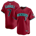 Davalo A.Diamondbacks #7 Corbin Carroll Player Red Alternate Limited Personalized Stitched Jerseys