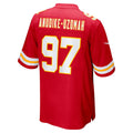 Davalo KC.Chiefs #97 Felix Anudike-Uzomah Red Game Jersey