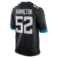 Davalo J.Jaguars #52 DaVon Hamilton Black Game Jersey