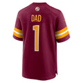 Davalo W.Commanders #1 Dad Burgundy Game Jersey