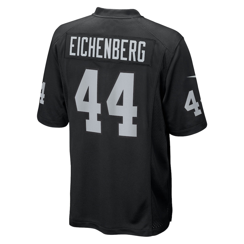 Davalo LV.Raiders #44 Tommy Eichenberg Black Team Game Jersey