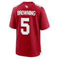 Davalo A.Cardinals #5 Baron Browning Cardinal Team Game Jersey