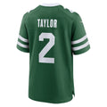Davalo NY.Jets #2 Tyrod Taylor Legacy Green Team Game Jersey