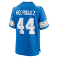 Davalo D.Lions #44 Malcolm Rodriguez Blue Game Jersey