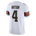 Davalo C.Browns #4 Deshaun Watson White 2020 Vapor Limited Jersey