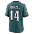 Davalo P.Eagles #14 Sam Howell Midnight Green Team Game Jersey