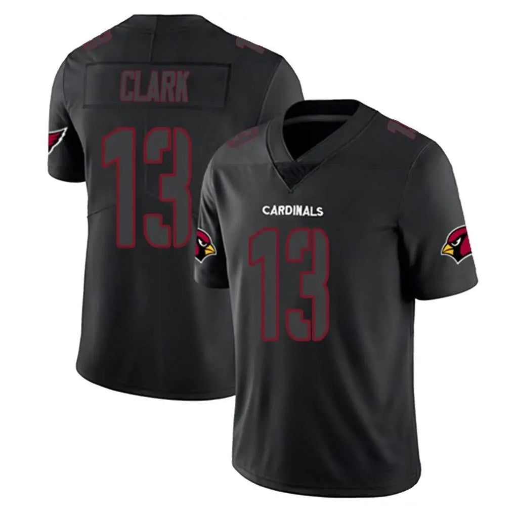 Davalo A.Cardinals #13 Kei'Trel Clark Player Black Impact Limited Home Game Stitched Jerseys