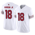 Davalo A.Cardinals #18 Marvin Harrison Jr. Player White Vapor F.U.S.E. Limited Home Game Stitched Jerseys