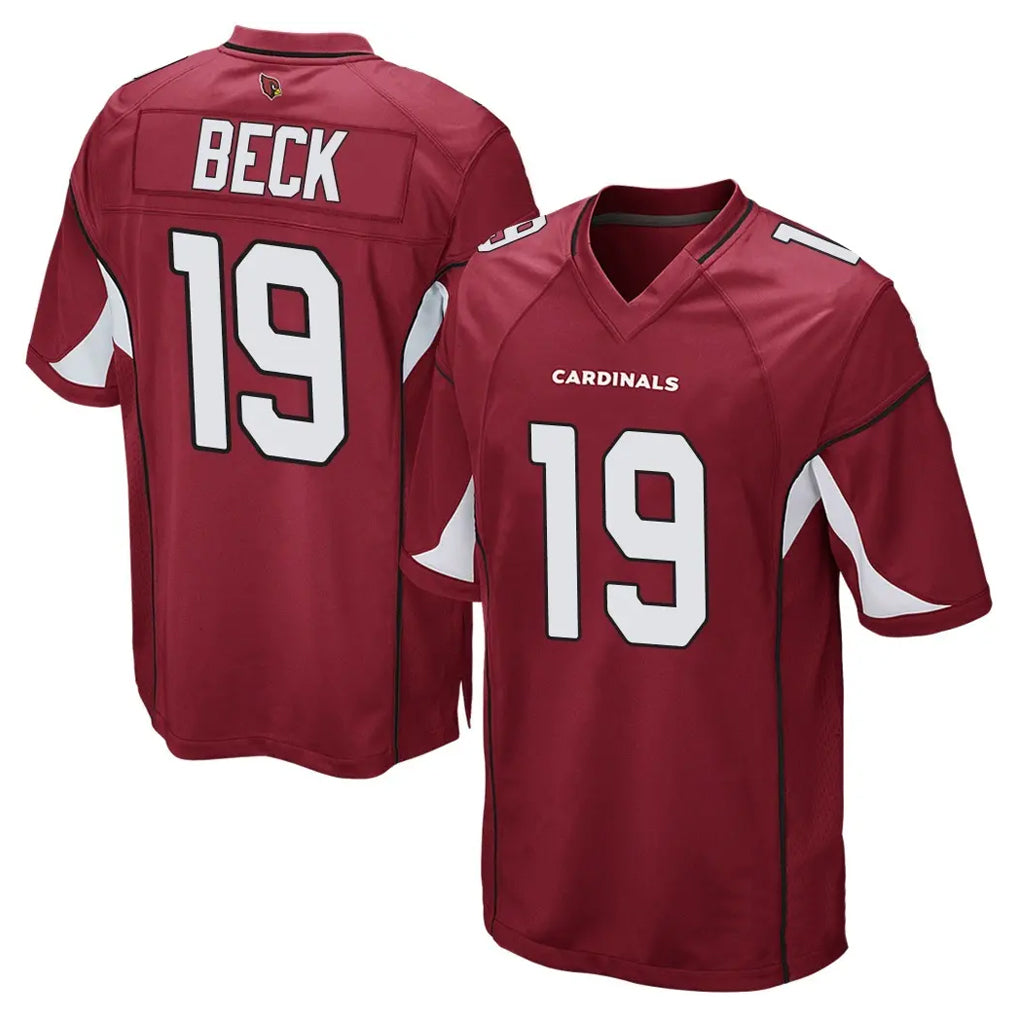Davalo A.Cardinals #19 Carson Beck Player Cardinal Home Game Stitched Jerseys