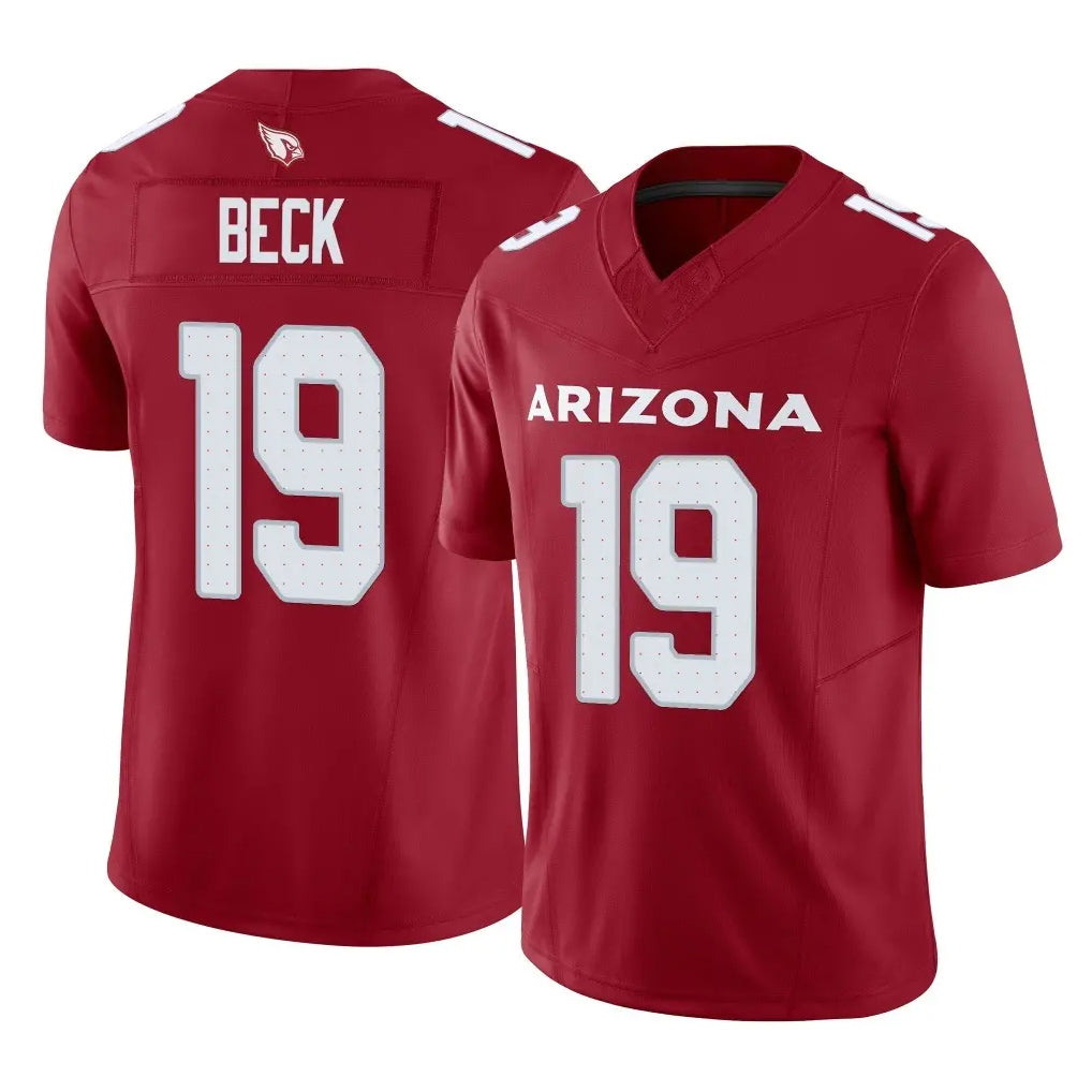 Davalo A.Cardinals #19 Carson Beck Player Cardinal Vapor F.U.S.E. Limited Home Game Stitched Jerseys