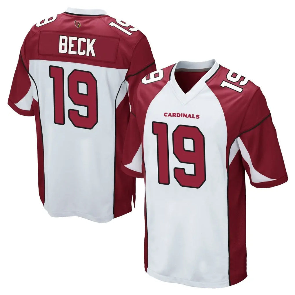Davalo A.Cardinals #19 Carson Beck Player White Cardinal Home Game Stitched Jerseys