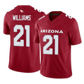 Davalo A.Cardinals #21 Garrett Williams Player Cardinal Vapor F.U.S.E. Limited Home Game Stitched Jerseys