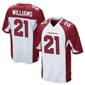 Davalo A.Cardinals #21 Garrett Williams Player White Cardinal Home Game Stitched Jerseys