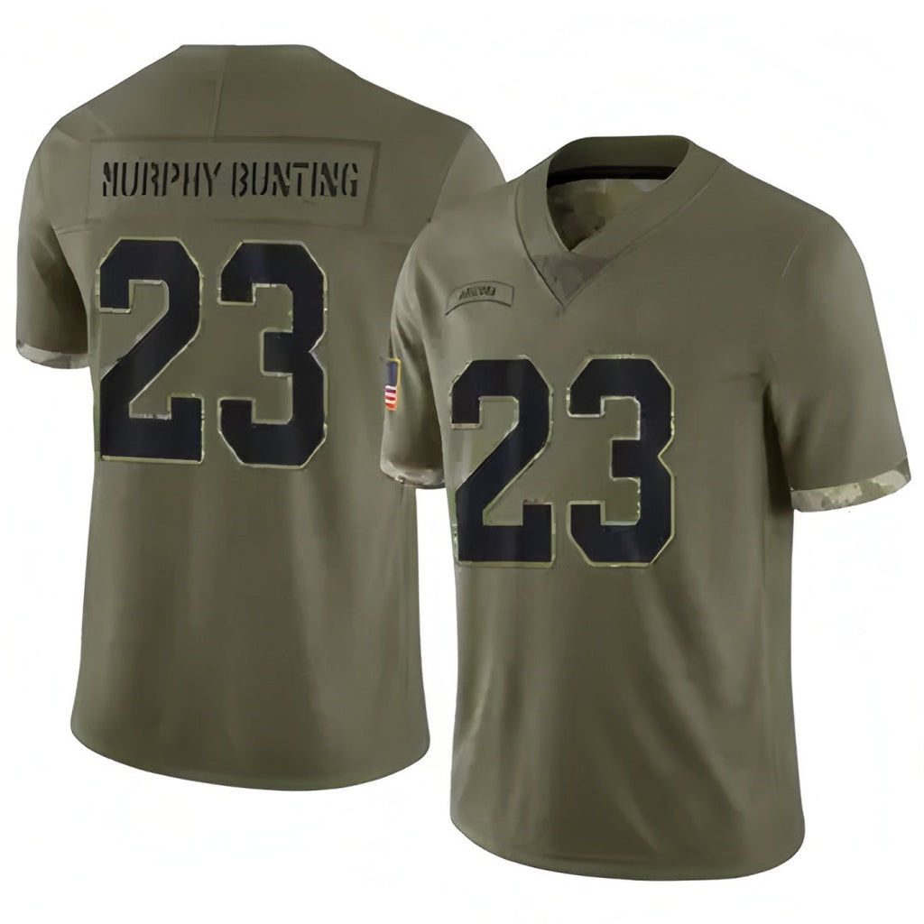 Davalo A.Cardinals #23 Sean Murphy-Bunting Player Olive Salute To Service Stitched Jerseys
