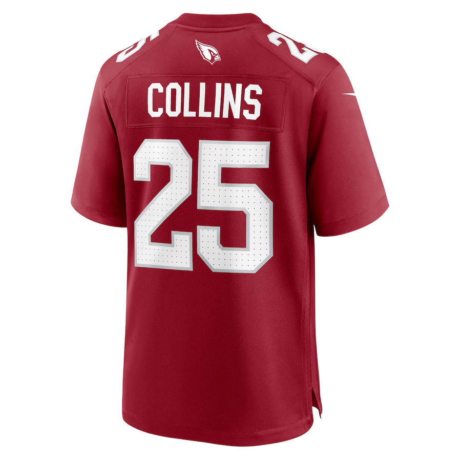 Davalo A.Cardinals #25 Zaven Collins Player Cardinal Home Game Stitched Jerseys