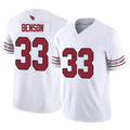 Davalo A.Cardinals #33 Trey Benson Player White Vapor F.U.S.E. Limited Home Game Stitched Jerseys